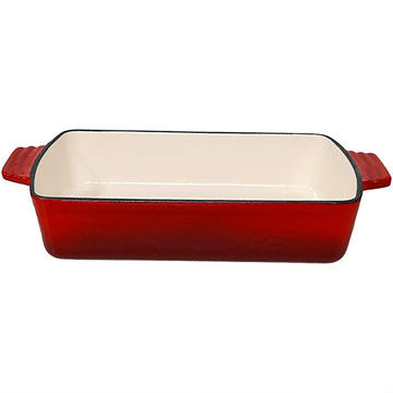 Sartén Esmaltada De Hierro Fundido Para Hornear Lasagna Pan